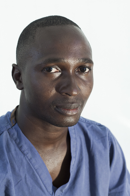 Kaneh Mohamed Sulaiman. Hygienist. Worker of the Ebola Treatement Center of Moyamba. Sierra Leone.